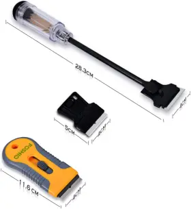 4336320021 FOSHIO Window Tint Removal Tool Set Handle Razor #2 4336320021 FOSHIO Window Tint Removal Tool Set Handle Razor #2