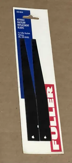 320-0044 FULLER Keyhole Hacksaw Blades Nos