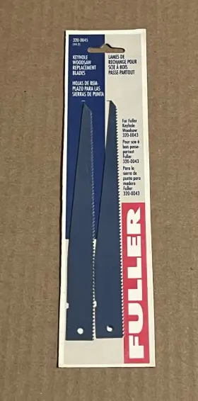 320-0045 FULLER Keyhole Wood Saw Blades Nos