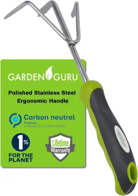 Cltvtrhoe GURU LAWN GARDEN TOOLS Cultivator Rake Hoe Tiller