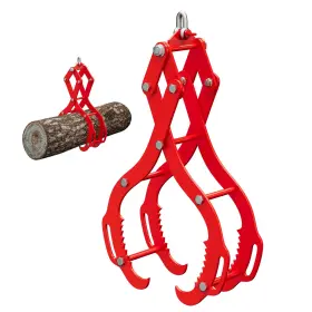 SCWH-PYQ-ZMQ01-627 GARVEELIFE Log Lifting Tongs Serrated Claw SCWH-PYQ-ZMQ01-627 GARVEELIFE Log Lifting Tongs Serrated Claw