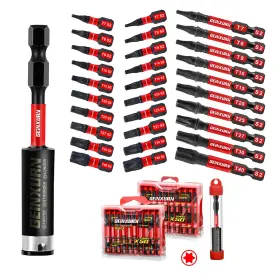 AMT7T40-031 GEINXURN Impact Screwdriver Bit Set Magnetic Torx