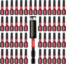 GT20025-051 GEINXURN Impact Magnetic Torx Head Power Bits Ste