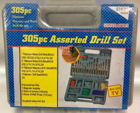 736386221158 DRILL Titanium Set Tools