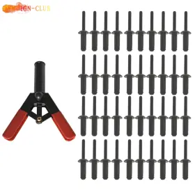 ICC880092 GENRICS Riveter Riveting Tool Asorted Set Poly Gun