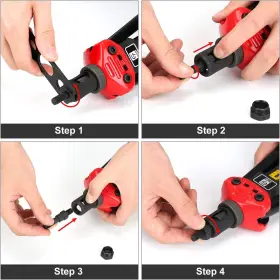 GTA001 GIANTISAN Rivet Nut Mandrels Set Rivnut Tool #3