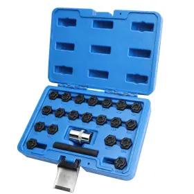 WLN-001 GICKBUSUS Wheel Lock Removal Locking Lug Nut Tool Kit WLN-001 GICKBUSUS Wheel Lock Removal Locking Lug Nut Tool Kit