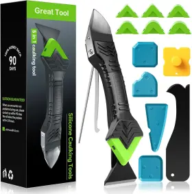726084487475 GOOPREEN Caulking Tool Silicone Grout Removal