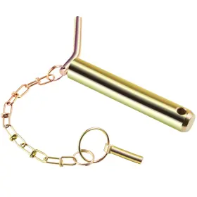 60565 GOREKS Bent Handle Hitch Pin Chain Lynch Lock 60565 GOREKS Bent Handle Hitch Pin Chain Lynch Lock