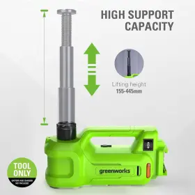 DDG406 GREENWORKS Cordless Car Jack Loading Weigh #2