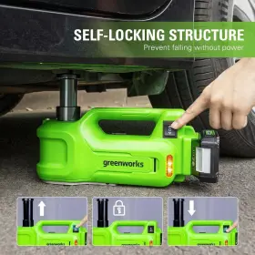 DDG406 GREENWORKS Cordless Car Jack Loading Weigh #3