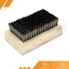 Gryfton 686130900085 11cm Wooden Handle Stainless Steel Wire Brush Anilox Roller Cleaning