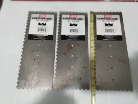 680-MP GUNDLACH Versablade Square Notch Trowel Blade Tools
