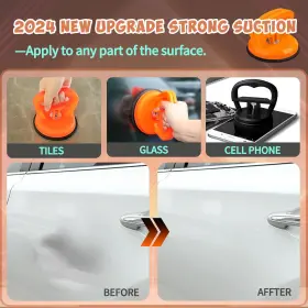 AH39 HANGDER Car Dent Puller Pack Suction Cups Removal Repair #2 AH39 HANGDER Car Dent Puller Pack Suction Cups Removal Repair #2