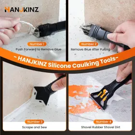 GJD8PCS HANJKINZ Silicone Caulking Steelhead Caulk Remover #2