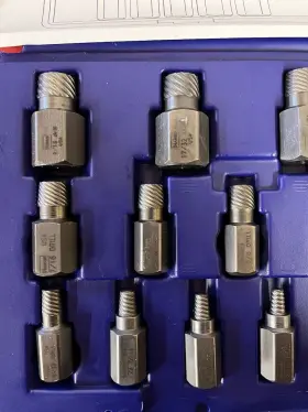 53228 HANSON Irwin Spline Screw Extractor Set Studs Bolts #3 53228 HANSON Irwin Spline Screw Extractor Set Studs Bolts #3