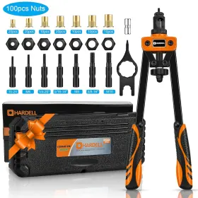 313048569560 HARDELL Rivet Nut Tool Riveter Mandrels Kit 313048569560 HARDELL Rivet Nut Tool Riveter Mandrels Kit
