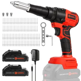 MDQ12409REDHD-1 HARDELL Rivet Gun Electric Battery Charger MDQ12409REDHD-1 HARDELL Rivet Gun Electric Battery Charger