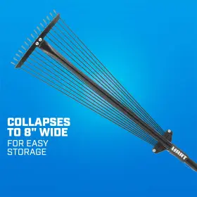 HHGLRS2 HART Leaf Rake Telescoping Handle Design #3