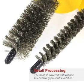 HT0022-W HAUTMEC Steel Wire Tube Cleaning Brush Plumbing #2 HT0022-W HAUTMEC Steel Wire Tube Cleaning Brush Plumbing #2