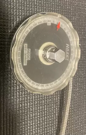 6690 HAZET Mechanical Angle Dial Square #2