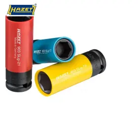 903SPC HAZET Impact Socket Set Hexagonal Square Traction 903SPC HAZET Impact Socket Set Hexagonal Square Traction