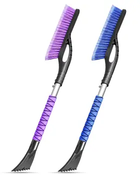QH-A5S-2-PU HEEYA Pack Scraper Brush Car
