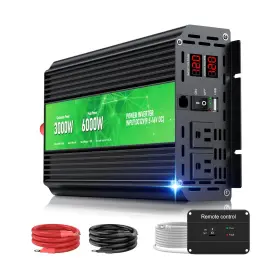4874849 HONOURLIGHT Power Inverter Peak Ac Remote Control Wi