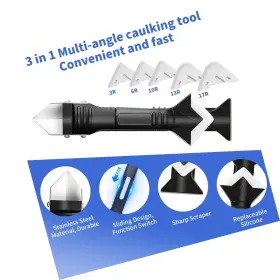 TFGJ-26-US HOOYAN Caulking Tool Caulk Remover Grout Kit #2