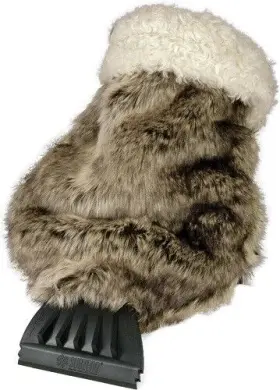 13929 HOPKINS MANUFACTURING Subzero Fur Scraper Mitt Car Suv 13929 HOPKINS MANUFACTURING Subzero Fur Scraper Mitt Car Suv
