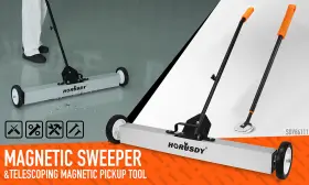REF86111 HORUSDY Rolling Magnetic Sweeper Tool Wheels Handle #2 REF86111 HORUSDY Rolling Magnetic Sweeper Tool Wheels Handle #2