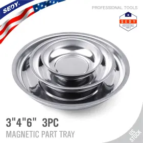REF97828 HORUSDY Magnetic Holder Magnet Tray Dish Organizer