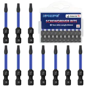 HP240001 HPHOPE Screwdriver Bit Set Torx Hexagon