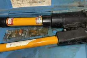 EP-410 HUSKY TOOLS Huskie Manual Hydraulic Cable Wire Crimper #3 EP-410 HUSKY TOOLS Huskie Manual Hydraulic Cable Wire Crimper #3