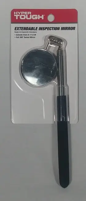 076812150943 HYPER TOUGH Mirror Swivel Extends 076812150943 HYPER TOUGH Mirror Swivel Extends
