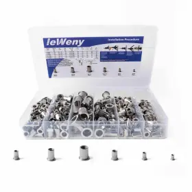KWLMLM-003 IEWENY Steel Rivet Nut Kit