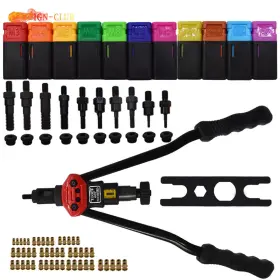 ICC1097244 IGN-CLUB Rivet Nut Gun Set Interchangeable Mandrel