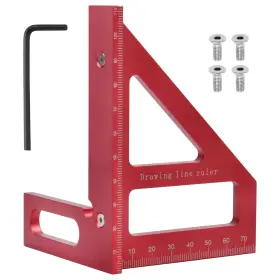 IT250113-FBA INJOYTEC Woodworking Square Ruler Angle IT250113-FBA INJOYTEC Woodworking Square Ruler Angle