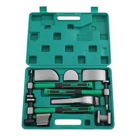 Ioenc Rx80013 9-piece Auto Body Repair Tools Car Dent Removal Kit 16.53 11.65 3.15in Panel Rem