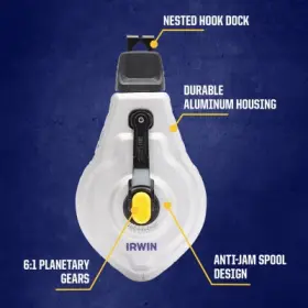 IWHT48445 IRWIN Strait Line Chalk Reel
