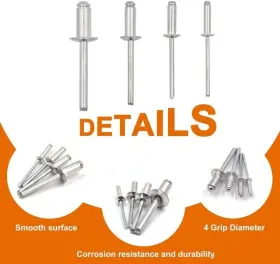 ALUMINUM-RIVETS-100 ISPINNER Blind #3 ALUMINUM-RIVETS-100 ISPINNER Blind #3