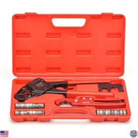 B01GPA36FO IWISS Pex Crimping Tool Crimp Rings Go Gauge Kit B01GPA36FO IWISS Pex Crimping Tool Crimp Rings Go Gauge Kit