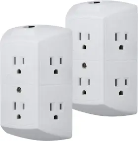 46854 JASCO PRODUCTS COMPANY Extender Pack Grounded Wall Tap 46854 JASCO PRODUCTS COMPANY Extender Pack Grounded Wall Tap