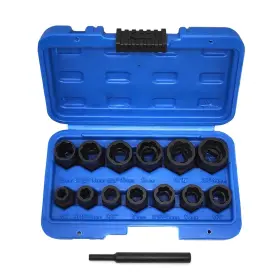 JEUS107 JEUCLEL Twist Lug Nut Socket Set Drive Lock Remover