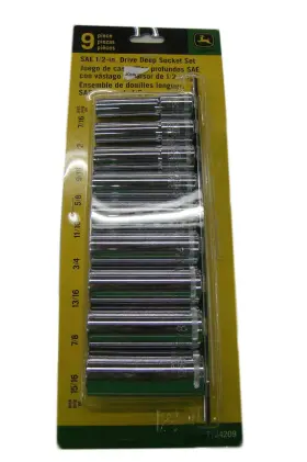 TY24209 JOHN DEERE Drive Socket Set #3