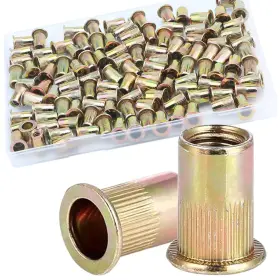 MLM-1-4 JROUTH Rivet Nut Carbon Steel Zinc