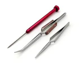 NS-50015018950B JTS Soldering Tools Tweezers Titanium Solder