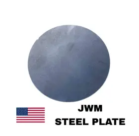 14RD JWM METAL WORKS Round Steel Plate Circle