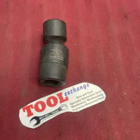 38514 K-TOOL Impact Socket Drive Point Flex Shallow