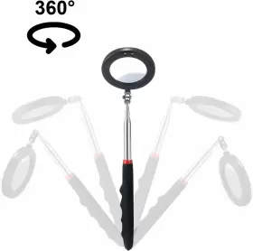 JZ-4 KABUDA Telescoping Mirror Led #2 JZ-4 KABUDA Telescoping Mirror Led #2